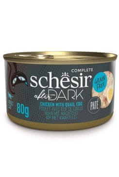 Schesir Cat konz. After Dark Paté kura/vajcia 80g