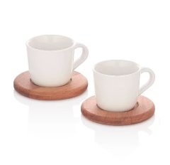 Hrnček porcelán 0,1L + podšálka 2ks COFFEE2