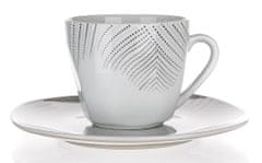 Banquet šálka + podšálka 200ml CHARME porcelán