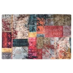 Vidaxl Prateľný koberec patchwork 80x150 cm viacfarebný protišmykový