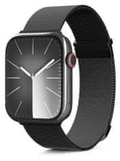 EPICO Milanese+ remienok pre Apple Watch 42/44/45/49mm - vesmírne sivý