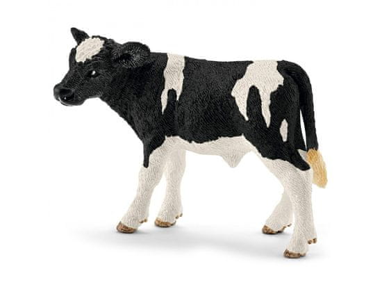 sarcia.eu SLH13798 Schleich Farm World - Teliatko plemena Holstein, figurka pre deti od 3 rokov