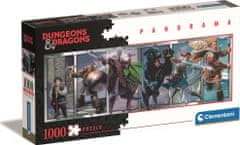 Clementoni Panoramatické puzzle Dungeons & Dragons 1000 dielikov