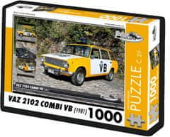 RETRO-AUTA© Puzzle č. 29 Vaz 2102 Combi VB (1981) 1000 dielikov