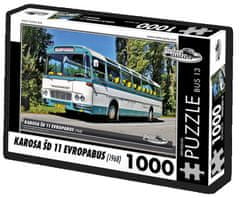 RETRO-AUTA© Puzzle BUS č.13 KAROSA ŠD 11 Evropabus (1968) 1000 dielikov