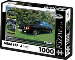 RETRO-AUTA© Puzzle č. 53 Tatra 613-3 (1987) 1000 dielikov