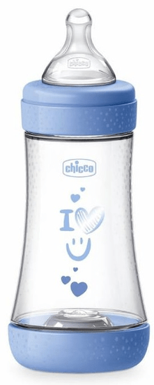 Chicco Fľaša dojčenská Perfect5 silikón 240 ml