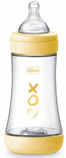 Chicco Fľaša dojčenská Perfect5 silikón 240 ml