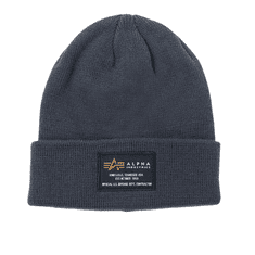 Alpha Industries  Čiapka Crew Beanie Šedá uni