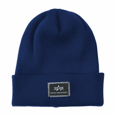 Alpha Industries  Čiapka X-Fit Beanie Modrá ohne