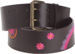 Desigual  Dámsky opasok CINT_WIDE BELT EMBRO Čierna 90