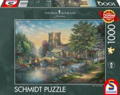 Schmidt Puzzle Kaplnka vo vŕbovom lese 1000 dielikov