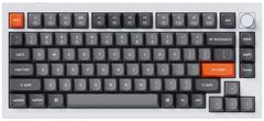 Keychron Double Shot PBT OSA Full Set Keycaps - Profil OSA, sivý