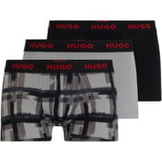 Hugo Boss 3 PACK - pánske boxerky HUGO 50480170-039 (Veľkosť XL)