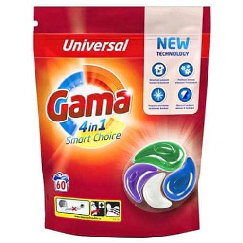 GA.MA (Vizir) 4in1 Universal kapsule na pranie 60 ks