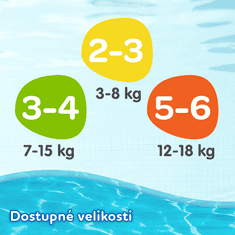 plienky Little Swimmers 3-4 (7-15 kg) 12 ks