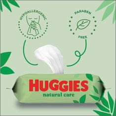 Huggies wipes PACK 2 x Natural Care Triplo 2x 168 ks