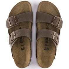 Birkenstock Šľapky 41 EU Arizona Birkoflor Nubuck Mocha Narrow