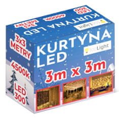 Tutumi LED záves 300 LED diód 3x3m