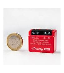 Shelly Shelly 1PM Mini Gen3 - spínací modul s meraním spotreby 1x 8A (WiFi, Bluetooth)