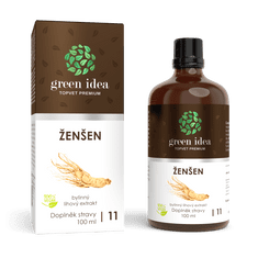 Green Idea Ženšenová tinktúra - kvapky 100 ml