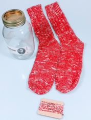 Levis  Ponožky 1ks/ balenie Červená ohne