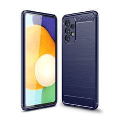 IZMAEL Carbon Shield TPU puzdro pre Samsung Galaxy A53 5G - Tmavo Modrá KP29540