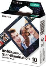 FujiFilm Instantný film INSTAX square film STAR ILLUMI 10 fotografií