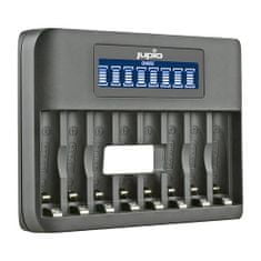 Jupio Nabíjačka USB 8-slots Octo Battery Charger LCD pre 1 až 8ks AA/ AAA batérií