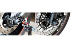 SEFIS Padacie protektory na predné a zadné koleso pre Suzuki GSXR 600 / 750 2006-2007