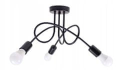 Toolight Lampa Paradise 3 Black