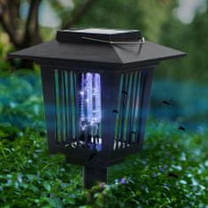 Bluegarden LED solárna lampa J-22 Black