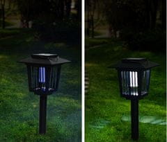 Bluegarden LED solárna lampa J-22 Black