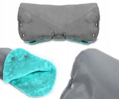 Tutumi Insulated muff – Grey-Blue