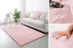 Tutumi Hodvábny vysoký koberec Rabbit Pink