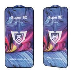 IZMAEL Ochranné sklo 9D Super pre Apple iPhone XR/iPhone 11/iPhone XS - Čierna KP29725