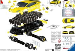 Ravensburger 3D puzzle Lamborghini Huracán Evo žlté 156 dielikov