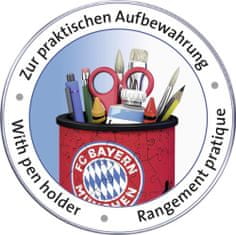 Ravensburger 3D puzzle stojan: FC Bayern Mníchov 54 dielikov