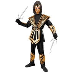 Widmann Karnevalový kostým Zlatý Ninja, 158