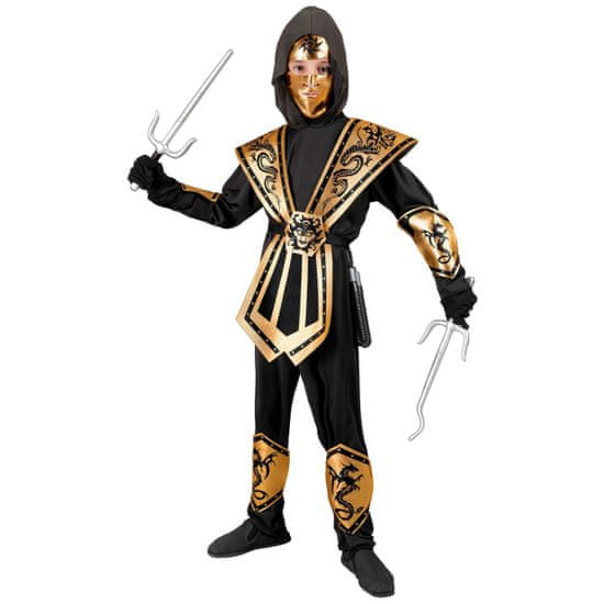 Widmann Karnevalový kostým Zlatý Ninja