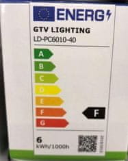 GTV LED žiarovka GU10 5,6W neutrálna biela 410 lm