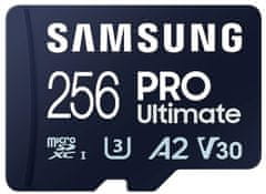 SAMSUNG PRO Ultimate micro SDXC 256GB PRO Ultimate + SD adaptér (MB-MY256SA/WW)