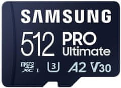 SAMSUNG PRO Ultimate micro SDXC 512GB PRO Ultimate + SD adaptér (MB-MY512SA/WW)