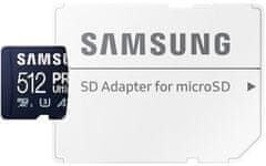 SAMSUNG PRO Ultimate micro SDXC 512GB PRO Ultimate + SD adaptér (MB-MY512SA/WW)