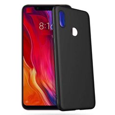 IZMAEL Silikonové Mäkké puzdro TPU pre Xiaomi Redmi Note 6 - Čierna KP29772