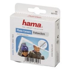 HAMA Príslušenstvo fotorožky samolepiace, transparentné, viskóza / papier, 500 ks