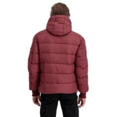 Alpha Industries  Zimná bunda Hooded Puffer Alpha Bordová 2XL