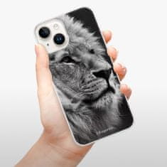 iSaprio Silikónové puzdro - Lion 10 pre iPhone 15