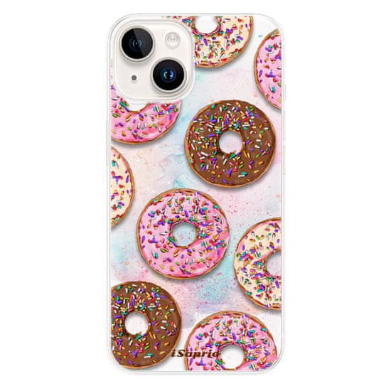 iSaprio Silikónové puzdro - Donuts 11 pre iPhone 15