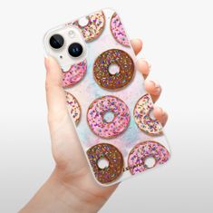 iSaprio Silikónové puzdro - Donuts 11 pre iPhone 15